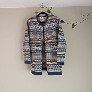 Vintage grandma/grandpa knit cardigan